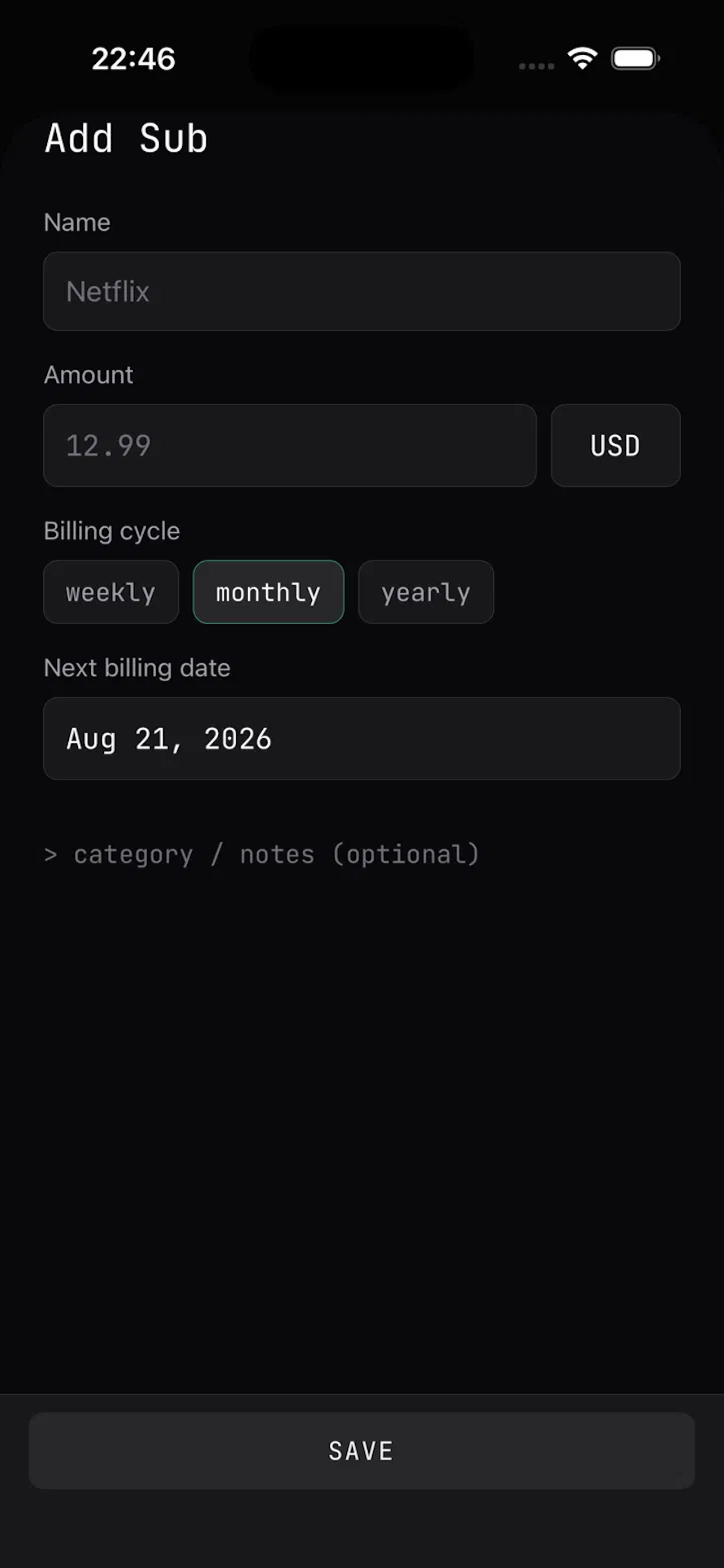 Subreaper reaped savings summary